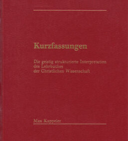 Cover Kurzfassungen Buch